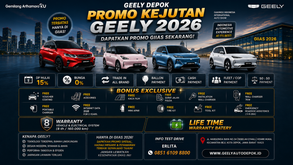 PROMO GEELY 2026